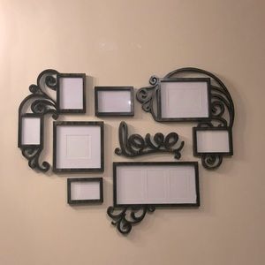 Love Heart Shaped Collage Frame